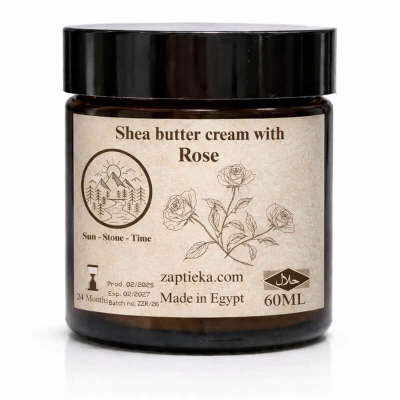 Крем с маслом ши и розой "Shea butter cream with Rose"