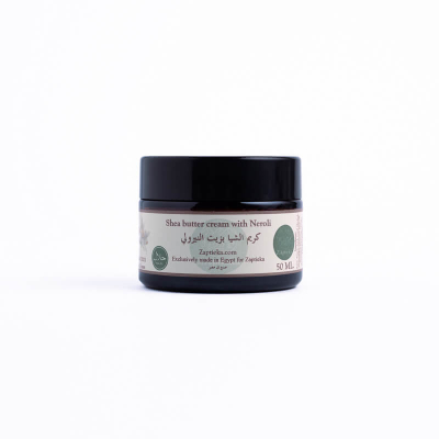 Krēms ar šī sviestu un neroli ēterisko eļļu "Shea butter cream with Neroli"