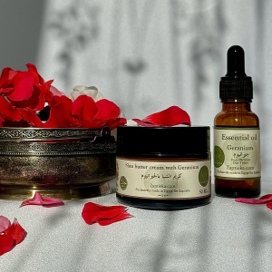 Shea butter cream with Geranium