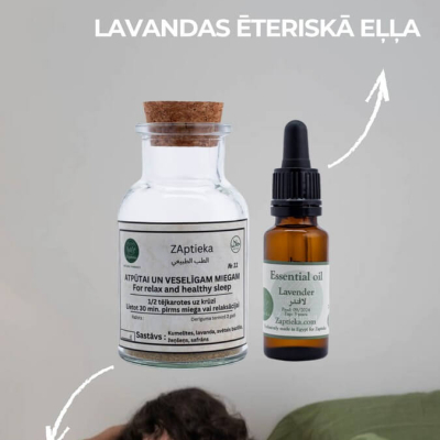 Lavandas ēteriskā eļļa „Essential oil Lavender”
