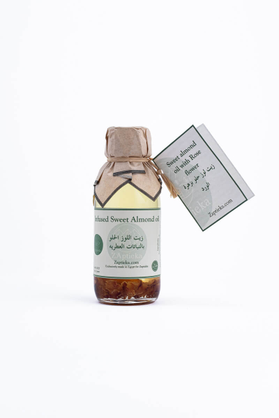 Damask Rose Petal Extract in Sweet Almond Oil