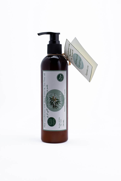 Кондиционер с маслом ши  и эфирным маслом чайного дерева для свежести и баланса кожи головы "Hair conditioner with Shea butter & Tea Tree Essential Oil"