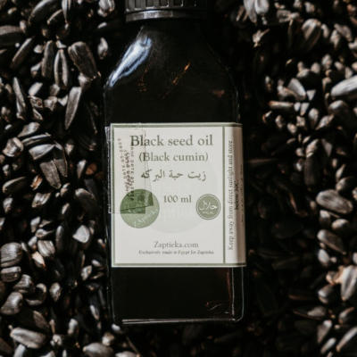 Масло чёрного тмина пищевое (первого холодного отжима)