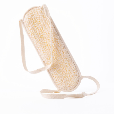 Dabīga divpusēja lufas/sizala ķermeņa mazgāšanas lupatiņa