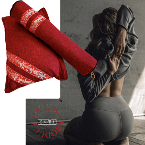 Orthopedic Herbal Pillow with Roller