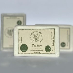 Natural oil soap with Tea Tree essential oil for face and body