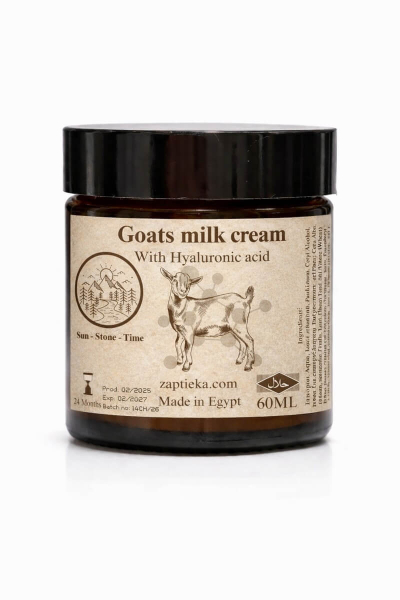 Goats milk cream with Hyaluronic acid