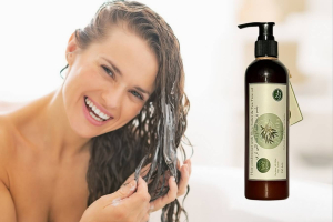 Кондиционер с маслом ши  и эфирным маслом чайного дерева для свежести и баланса кожи головы "Hair conditioner with Shea butter & Tea Tree Essential Oil"