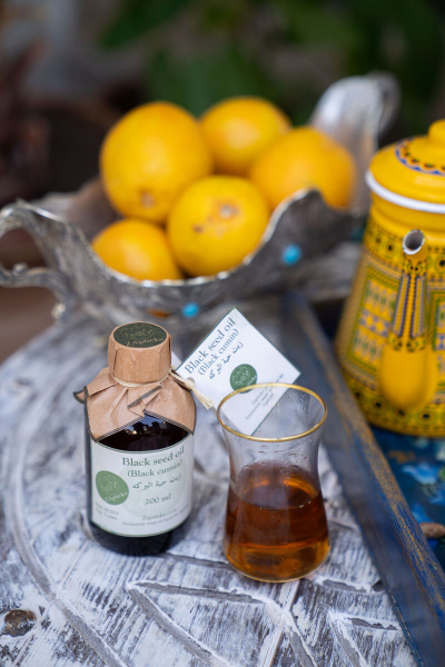 Масло чёрного тмина пищевое (первого холодного отжима)