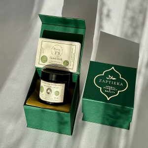 Ziepes no dabīgām eļļām ar kazas pienu sejai un ķermenim