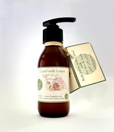 Losjons ar kamieļu pienu sejai un ķermenim